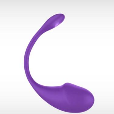 Imagem de Vibrador Silencioso com Controle Remoto à Prova d'água com roxo
