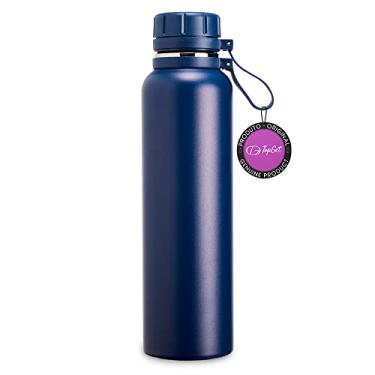 Imagem de Garrafa Térmica em Aço Inox com Infusor 1 Litro Osaka TopGet (Azul)