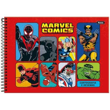 Imagem de CAD.CARTOGRAF.CD.80F.PT5 MARVEL COMICS FSC