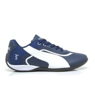 Imagem de Thows Chuteira Futsal Masculina Original, Conforto e Estilo Garantido (Marinho, BR, Adulto, Numérico, 43)