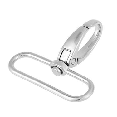 Imagem de Generic Fechos de Saco de Liga de Zinco Clipes de Gatilho Giratórios Duráveis ​​para Chaveiro DIY 20 Unidades para Uso Diário (38mm)