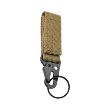Imagem de Porta-Chaves Tático De Nylon Molle Com Bolsa De Webbing EDC Para Equip