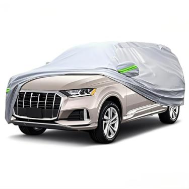 Imagem de WAYAYKA Capa completa de carro para Toyota Sienna 2011-2025 - ajuste personalizado, para todos os climas, impermeável, proteção UV e neve, capa de carro resistente ao ar livre