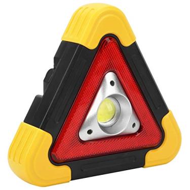 Imagem de SPYMINNPOO Luz Triangular de Emergência Luz de Perigo de Segurança Rodoviária Portátil para Caminhão de Carro RV Estrutura de Plástico ABS Com 5 Funções de Bateria Recarregável para Avarias Noturnas