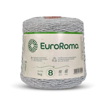 Imagem de Barbante Euroroma 8 Colorido 1Kg 4/8 com 762 metros - Cinza
