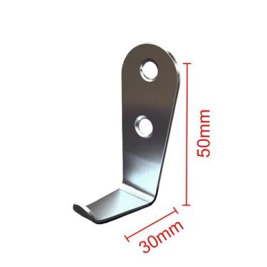 Imagem de Kit 1020 Gancho De Parede Cabeça Quadrada Parafusos  Organização Casa 