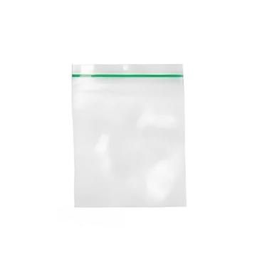 Imagem de Sacos plásticos ZIP herméticos 100 unidades alimentos livre BPA saco congelar(7cm X 10cm - 100 unidades)