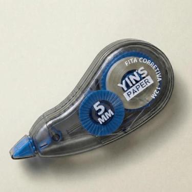 Imagem de Corretivo Fita Não Tóxico Yins Design Ergonômico Vidro Fumê Para Papel