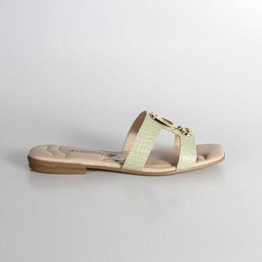 Imagem de Rasteira Feminina Mississipi Mf692 Cacau, Oliva, 0003, 37