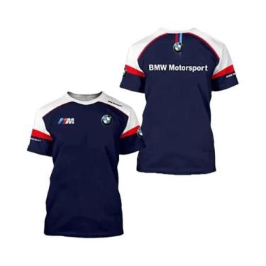 Imagem de Camiseta De Ciclismo Masculina De Secagem Rápida E Respirável BMW M Po