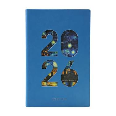 Imagem de Planejador Mensal - 2026 Agenda Portátil com Recortes Vazados | De Agenda E Notas 2026 - Para Escola, Professores, Estudantes, Universidade, Escritório, Trabalho, Casa E Negócios