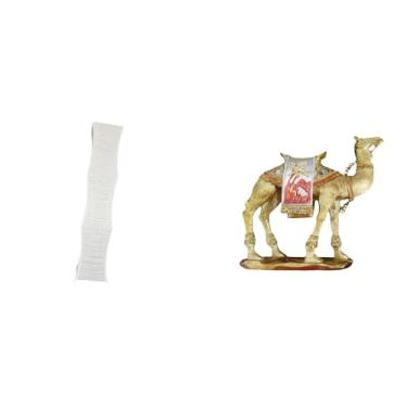 Imagem de Whtkoph Luminária de Chão de Papel para Sala de Estar com Cúpula E Figura de em Resina, Ideal para Decorar Prateleiras de Entrada E a Casa.