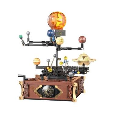 Imagem de Modelo De Blocos De Montar Do Sistema Solar Para Crianças, Decoração D