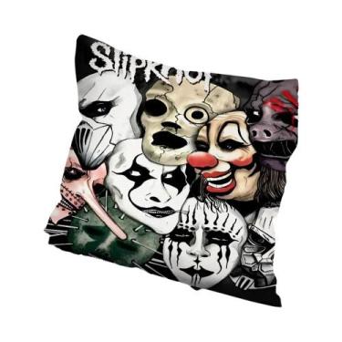 Imagem de Almofada De Metal Pesado Rock S-Slipknots Para Quarto, Sofá, Carro, Sa
