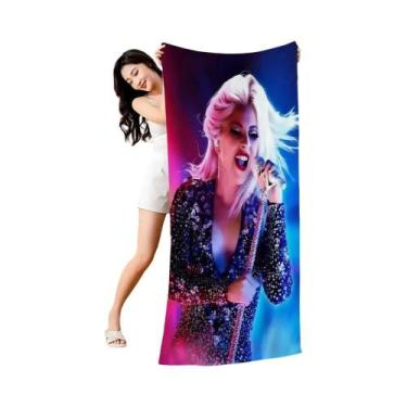 Imagem de Toalha De Praia Personalizada Para Crianças Lady Gaga, Presente Para F