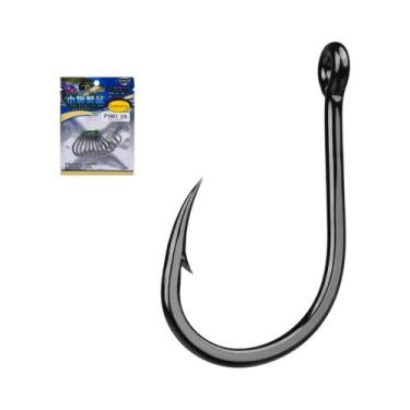 Imagem de Anzóis De Pesca Com Espinhos Em Aço Carbono Alto 50pcs Afiados Para Ág