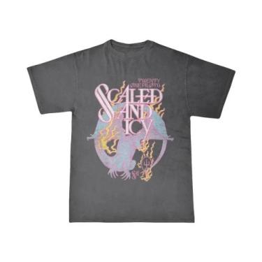 Imagem de Camiseta Casual Vintage Unissex Oversized Twenty One Pilots Band Rappe