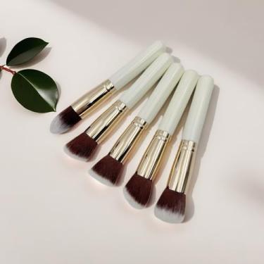 Imagem de Conjunto de 5 pincéis de maquiagem pincel de base de blush estilo 180