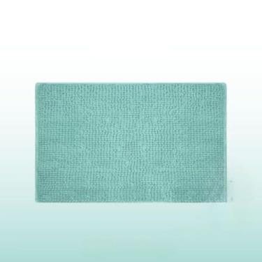 Imagem de Tapete Grande para Banheiro 50x100cm Antiderrapante em Microfibra Luxo – Super Absorvente, Macio e Durável(Verde Água,2)