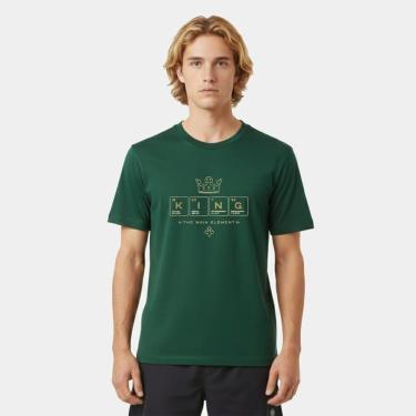Imagem de Camiseta Masculina Algodão Premium KING TABELA PERIODICA-Masculino
