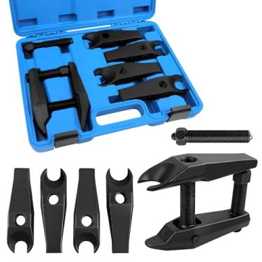 Imagem de JEUCLEL Kit separador de junta esférica compatível com BMW Benz Land Rover Audi Porsche, ferramenta de remoção de haste de direção resistente 22 mm, 24 mm, 27 mm, 32 mm, 36 mm, ferramenta de remoção