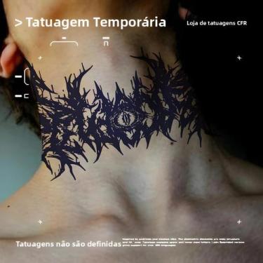 Imagem de Tatuagem Temporária Sexy À Prova d'Água Olho Grego Para Mulheres E Hom