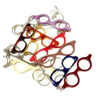 Imagem de Kit 20 Chaveiros Brin De Óculos Em Acetato Md 210 - GHC