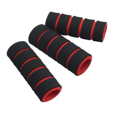 Imagem de oshhni Conjunto de 3 Protetores de Espuma Grossa e Antiderrapante para Barra de Flexão, Ideais para Treinos e Levantamento de Peso.