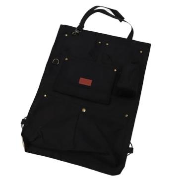 Imagem de Fabater Organizador de Carro para Banco Traseiro, Bolsa de Armazenamento Ajustável à Prova de água para Organização Interior Organizada para Motoristas de Carro (Preto)