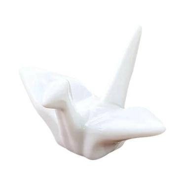 Imagem de Suporte De Cerâmica Em Forma De Grua Para Talheres, Garfos E Colheres,