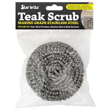 Imagem de STAR BRITE Esfoliante de teca de aço inoxidável - Refinar móveis de madeira e teca (088450)