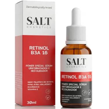Imagem de Sérum 3,5% Nano Retinol + 6% Niacinamida + 5,5% Ácido Hialurônico + 1% Vitamina E - Salt Cosmetics