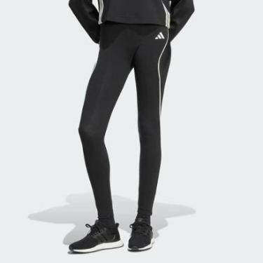 Imagem de Calça Legging Adidas Stadium Feminina Preta-Feminino