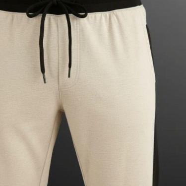 Imagem de Calça Jogger Masculina Recortes - Enfim Active, M, Off yellow