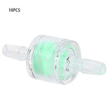 Imagem de Cosiki Filtro de Tubo de Silicone Verde Abs Bomba de água de Aquário 10 Peças para Suprimentos de Filtragem de Limpeza de Tanque de Peixes (4MM)