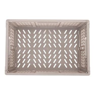 Imagem de Acouto Caixa de Armazenamento Dobrável Caixa de Plástico Dobrável de Grande Capacidade para Organização de Lavanderia