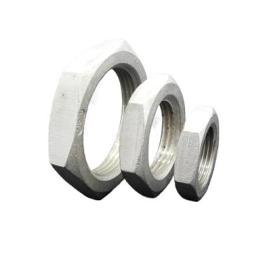 Imagem de 1/20.3 cm 1/10.2 cm 3/20.3 cm 1/5.1 cm 3/10.2 cm 2.5 cm 1-1/10.2 cm 1-1/5.1 cm 5.1 cm Porca sextavada fêmea 304 encaixe de tubulação água gás óleo (2.5 cm)