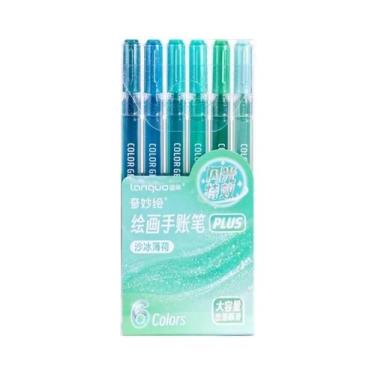 Imagem de Conjunto De Canetas Gel Com Efeitos De Glitter 6/88 Cores 1.0mm Para P