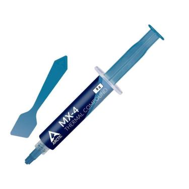 Imagem de Pasta térmica Arctic MX-4, 8g, com Espátula, Cinza - ACTCP00059A-Unissex