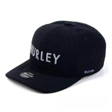 Imagem de Boné Hurley Letters Preto, U, Preto