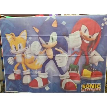 Imagem de Painel TNT Sonic Decoração Parede Festa
