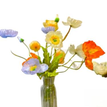 Imagem de Novos Vários Estilos 8 Unidades 32 Flores Margaridas Artificiais Falsas para Decoração de Casa Arranjos Florais(RZF015)