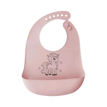 Imagem de Babadores De Silicone Ajustáveis E Impermeáveis Para Bebês, Macios E C