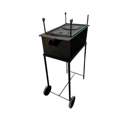 Imagem de Fogão Churrasqueira 2 Bocas Com Redução 30x80x50cm