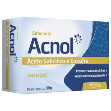 Imagem de Sabonete Acnol Arte Nativa 90g para Cravos e Espinhas com Ácido Salicílico e Enxofre