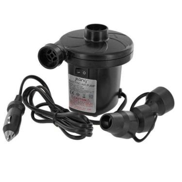 Imagem de Inflador Eletrico Bomba De Ar 12v 75w Para Colchao Barco E Inflaveis Entrada De Acendedor De Carro