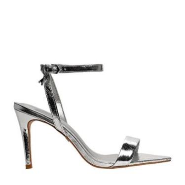 Imagem de Sandalia Carrano Charm Salto Spechio Metalizada - 4069700-Feminino