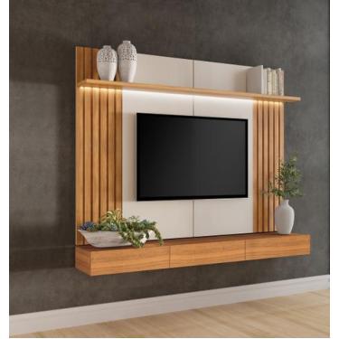 Imagem de Painel para TV Até 75 Polegadas 150cmx180cm com LED 100% MDF Supreme -