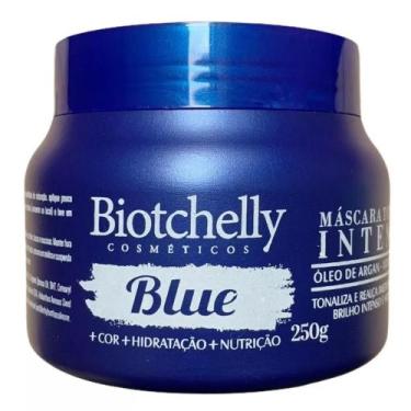 Imagem de O melhor tonalizante azul para cabelos do brasil 250g- biotchelly