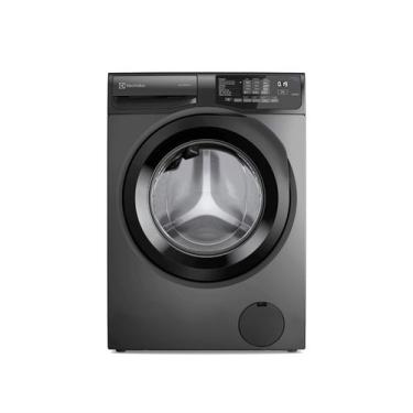 Imagem de Máquina de Lavar Frontal Electrolux 12kg Cinza Ônix Inverter com Água Quente e Lavagem Inteligente (LFC12)